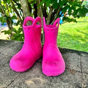 Croc Rain Boots Toddler 7
